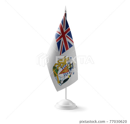 Small national flag of the British Antarctic Territory on a white background Small national flag of the British Antarctic Territory on a white background 77030620
