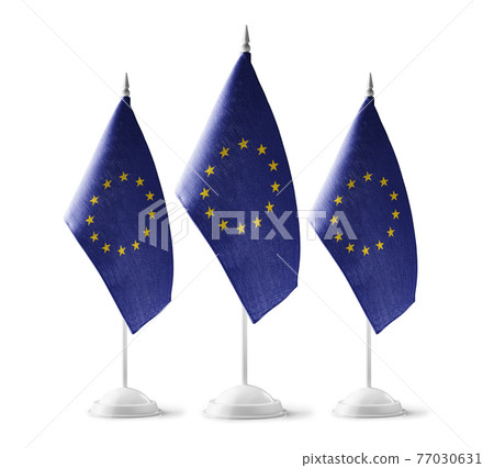 Set of European Union national flags on a white background Set of European Union national flags on a white background 77030631