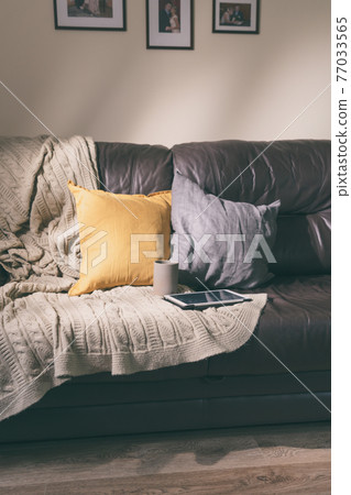 brown leather couch brown leather couch 77033565