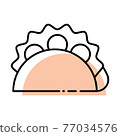 Fast Food icons 77034576
