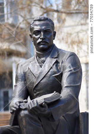 Monument of Mirza Fatali Akhundov in Baku 77034789
