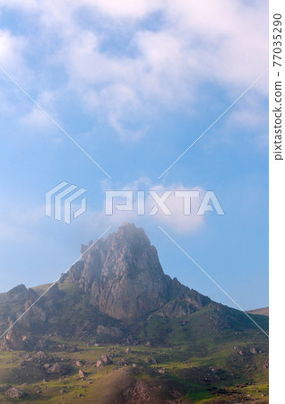 Beshbarmag Mountain in Azerbaijan Beshbarmag Mountain in Azerbaijan 77035290