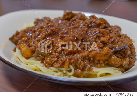 Meat spaghetti Meat spaghetti 77043385
