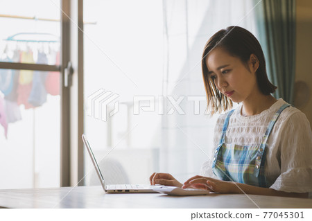 PC, housewife and calculator 77045301