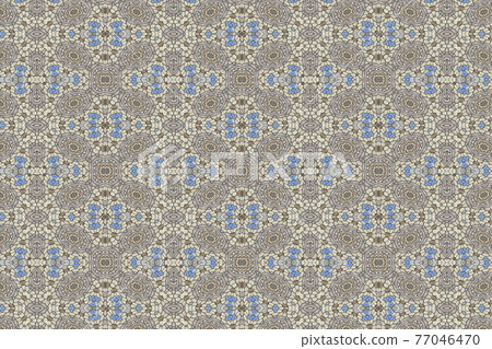 Geometric pattern design by mosaic technique Geometric pattern design by mosaic technique 77046470