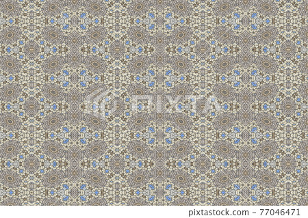 Geometric pattern design by mosaic technique Geometric pattern design by mosaic technique 77046471