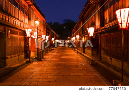 黃昏的東茶屋區春景 黃昏的東茶屋區春景 77047250