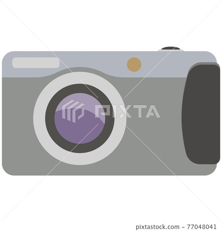 Camera icon, vector photocamera isolated on white Camera icon, vector photocamera isolated on white 77048041