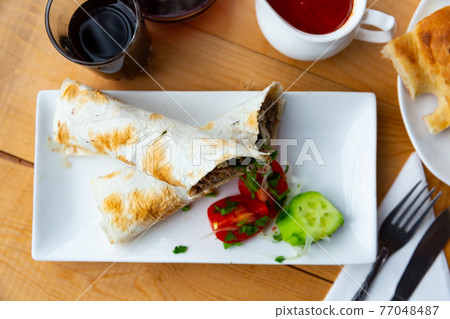 Lula kebab. Traditional Georgian 77048487