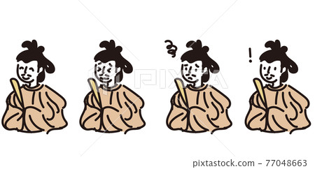 用簡單的觸感描繪聖德王子的表情集插圖 77048663