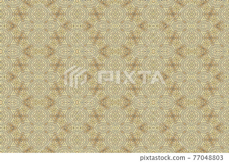Geometric pattern design by mosaic technique Geometric pattern design by mosaic technique 77048803