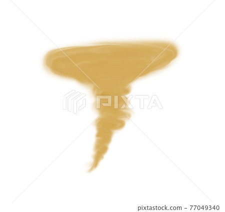 Sandstorm tornado - Stock Illustration [77049340] - PIXTA