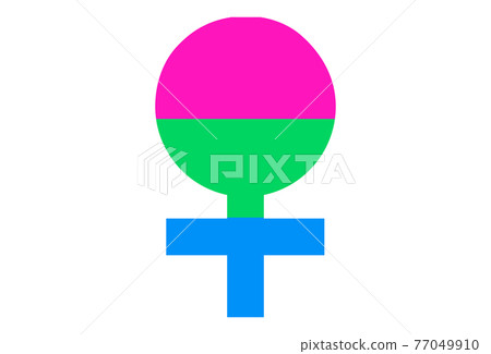 LGBT pride flag, rainbow flag background. Multicolored peace flag movement. Original colors symbol. 77049910