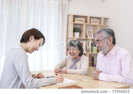 Seniors undergoing long-term care insurance certification survey Seniors undergoing long-term care insurance certification survey 77050025