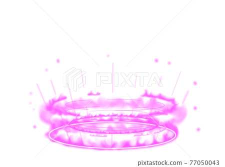 Pink flame magic circle Pink flame magic circle 77050043