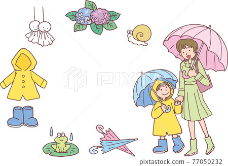 June image illustration 77050232