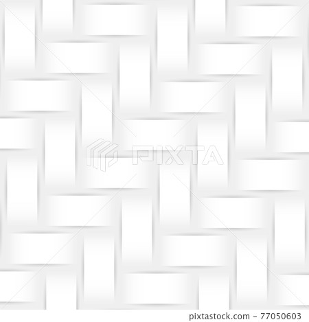 Abstract wicker background, white rectangles on a gray background - Vector 77050603