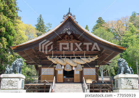 Nagano Prefecture Suwa Taisha Shrine Akimiya Kaguraden 77050919