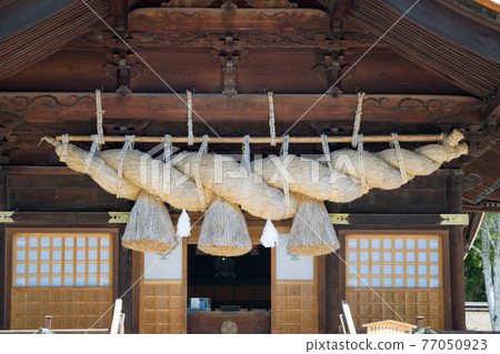 Nagano Prefecture Suwa Taisha Shrine Akimiya Kaguraden Nagano Prefecture Suwa Taisha Shrine Akimiya Kaguraden 77050923