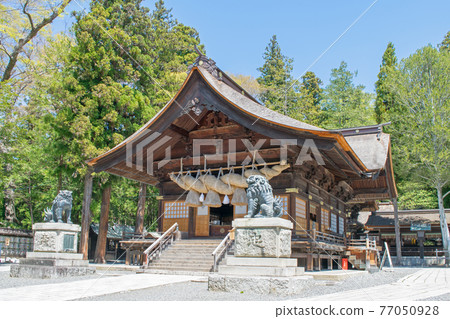 Nagano Prefecture Suwa Taisha Shrine Akimiya Kaguraden Nagano Prefecture Suwa Taisha Shrine Akimiya Kaguraden 77050928