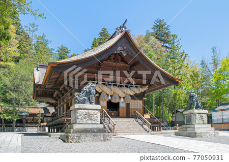 Nagano Prefecture Suwa Taisha Shrine Akimiya Kaguraden Nagano Prefecture Suwa Taisha Shrine Akimiya Kaguraden 77050931