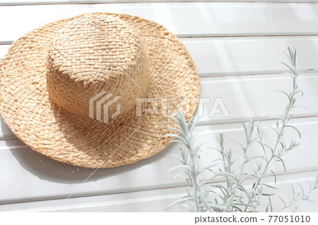 Straw hat in the sun Straw hat in the sun 77051010