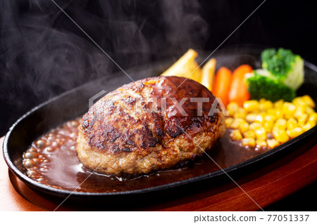 Hamburger demiglace hamburger hamburger steak 77051337