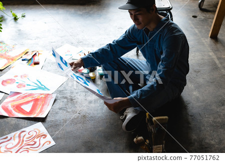 男性畫家工作室 77051762