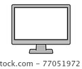 Desktop computer illustration 77051972