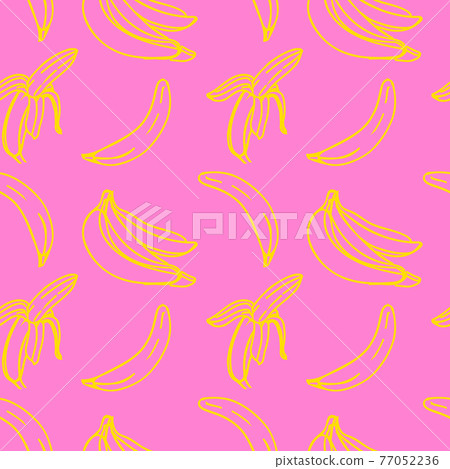 Vector seamless pattern with illustration of 77052236