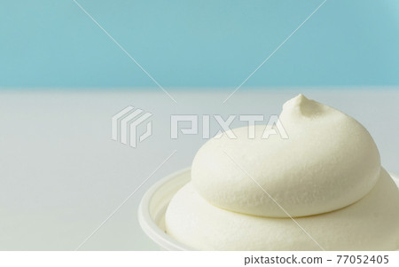 A cup of ice cream. Soft cream 77052405