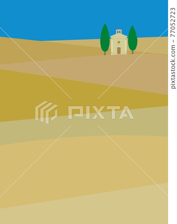 Val d'orcia Vitalator Chapel 秋季 Val d'orcia Vitalator Chapel 秋季 77052723