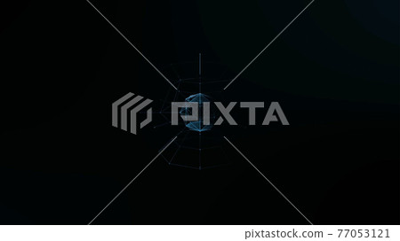 Illustration for the design of presentations, channels, portfolios, opener 77053121