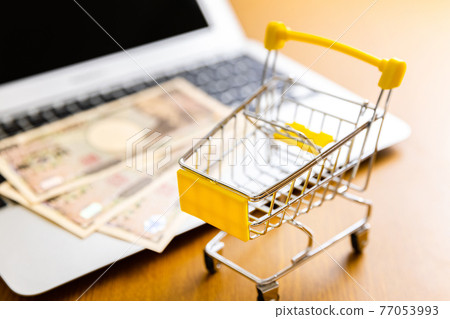 Internet shopping image 77053993