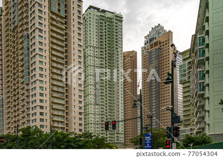 5 August 2018 - Highrise building in Bonifacio Global City, Taguig, Metro Manila 77054304
