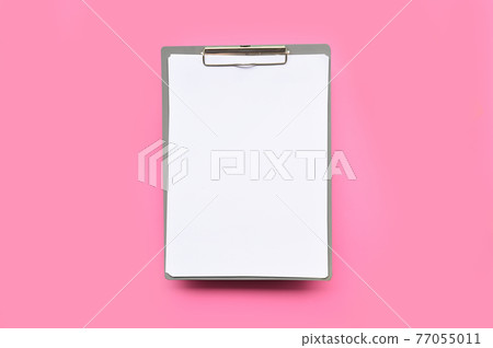 close up of empty paper  77055011