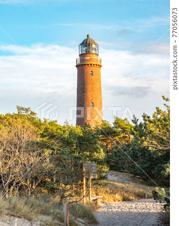 Natureum Darsser Ort near Prerow a museum. Nature park at Baltic Sea Natureum Darsser Ort near Prerow a museum. Nature park at Baltic Sea 77056073
