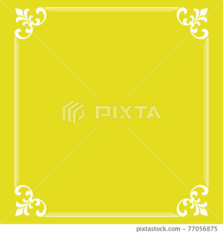Decorative frame Elegant vector element for design Decorative frame Elegant vector element for design 77056875