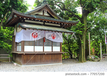 伊勢猿彥神社院內的石匠和建築物 77057200
