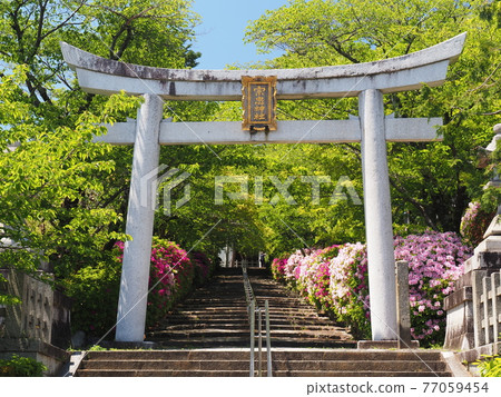 東山、京都、宗田神社的平戶辻 77059454