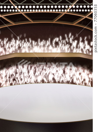 Live stage background illustration white Live stage background illustration white 77060358