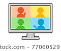 Illustration of online meeting 77060529
