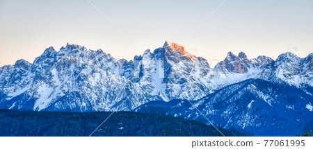 Dolomite sunset Dolomite sunset 77061995