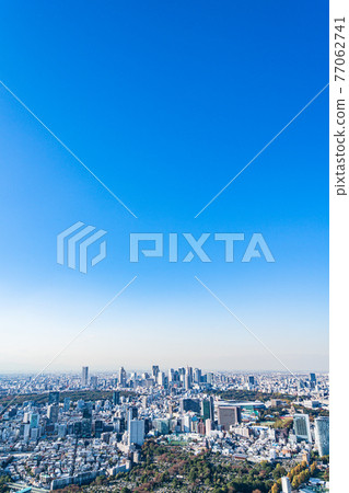 [Tokyo] A big city with fine weather 77062741