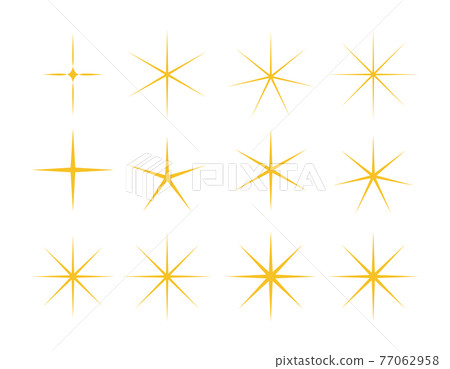 Vector illustration of stars glitter Vector illustration of stars glitter 77062958
