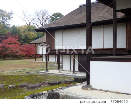 Autumn Katsura Imperial Villa Shoin-zukuri Shoin-zukuri Irimoya-zukuri Katsura, Nishikyo-ku, Kyoto 77064053