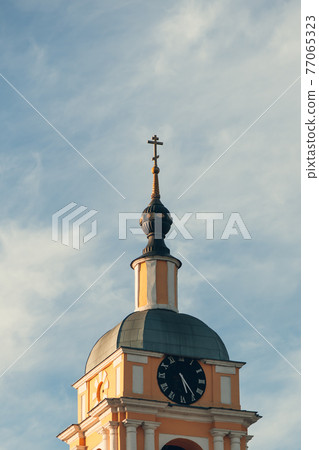 Dome and cross of The Church of the Ascension of the Lord in the Blacksmith Sloboda - Church in Kolomna Dome and cross of The Church of the Ascension of the Lord in the Blacksmith Sloboda - Church in Kolomna 77065323