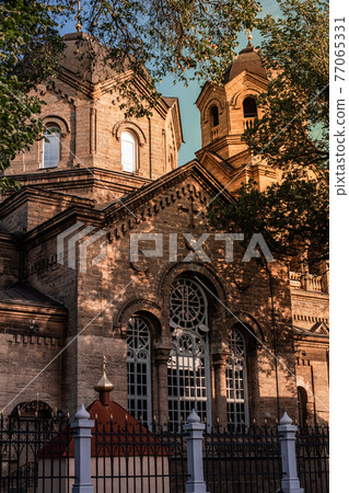 Church of St. Ilya (Church of St. Ilya-Prophet) in the name of the Holy Prophet Elijah, is located in Yevpatoria on the Peninsula Crimea in Republic of Crimea. Simferopol and Crimean Diocese Church of St. Ilya (Church of St. Ilya-Prophet) in the name of the Holy Prophet Elijah, is located in Yevpatoria on the Peninsula Crimea in Republic of Crimea. Simferopol and Crimean Diocese 77065331
