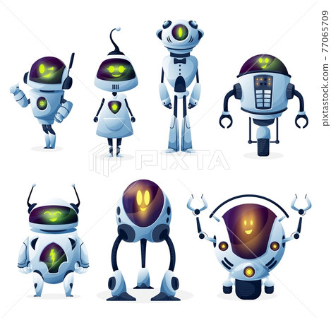 Robot with artificial intelligence characters 77065709