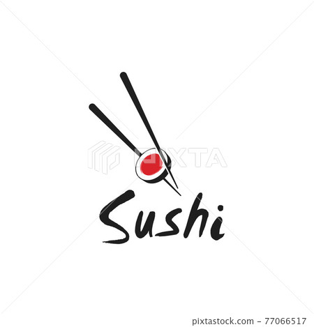 sushi, logo, vector 77066517
